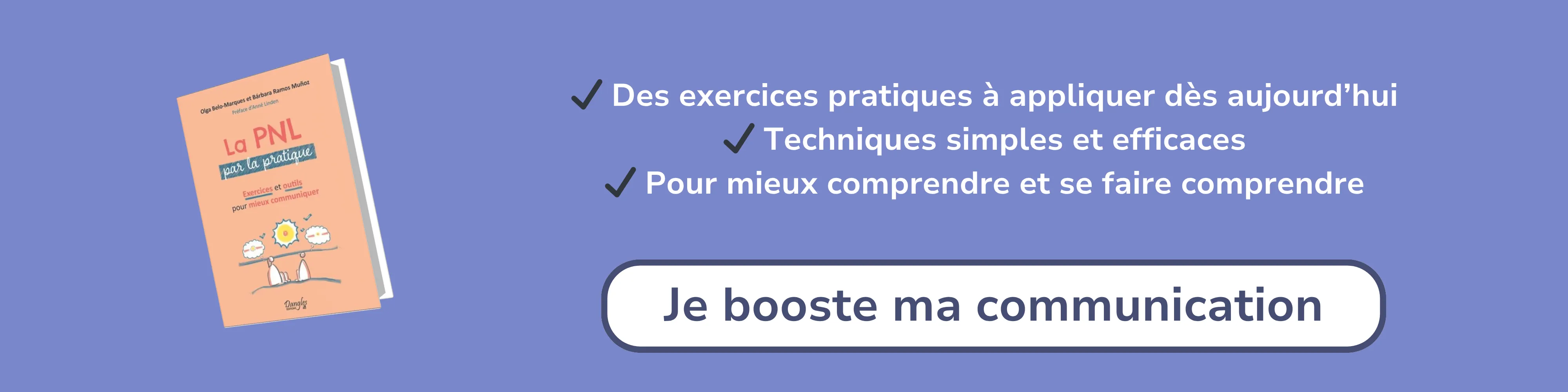 Bannière d’affiliation pour “La PNL par la pratique – Exercices et outils pour mieux communiquer”