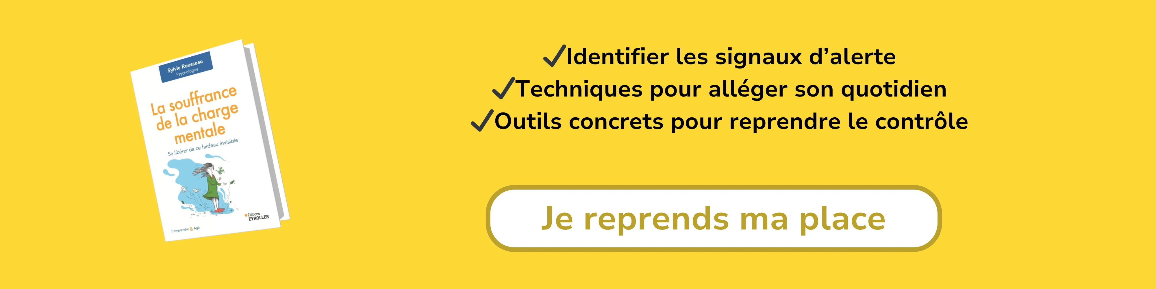 Bannière d’affiliation pour “La souffrance de la charge mentale – Se libérer de ce fardeau invisible”
