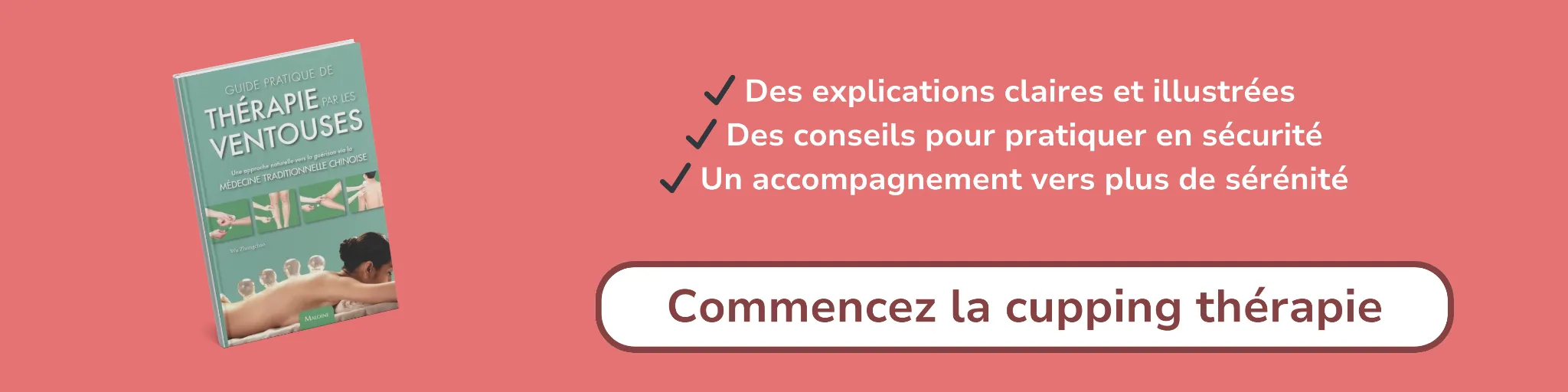 Bannière d'affiliation pour le livre -Guide pratique de thérapie par les ventouses