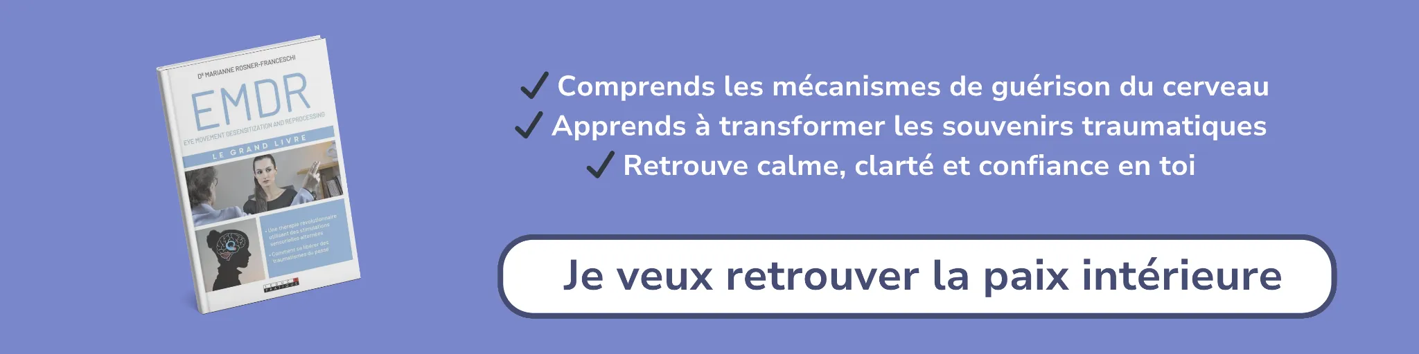 Bannière d'affiliation pour le livre -EMDR
