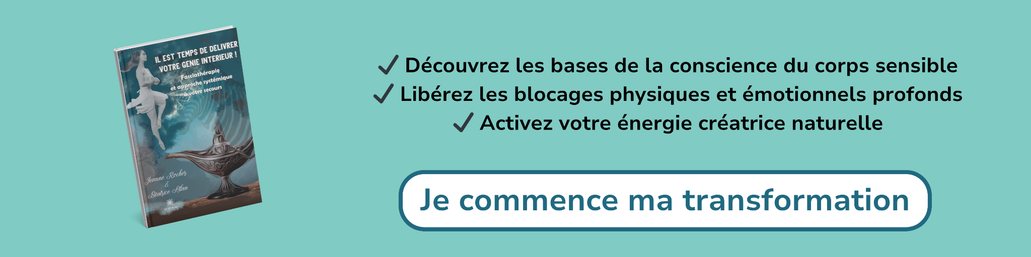 Bannière d'affiliation pour le livre - fasciathérapie et approche systémique à votre secours