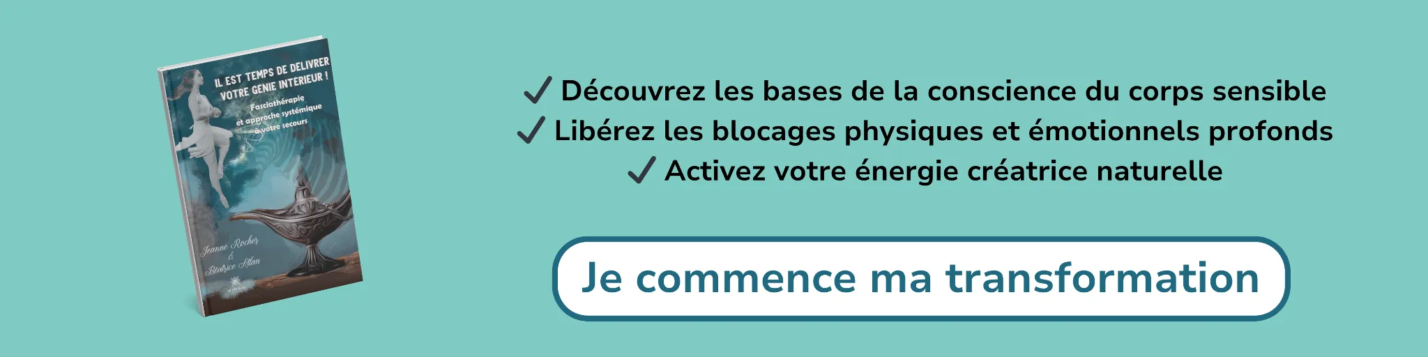 Bannière d'affiliation pour le livre - fasciathérapie et approche systémique à votre secours