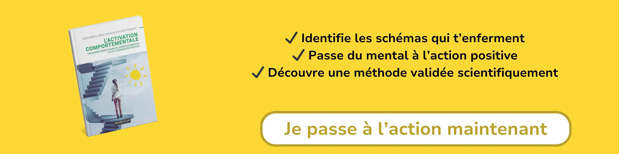 Bannière d'affiliation pour le livre - L'activation comportementale