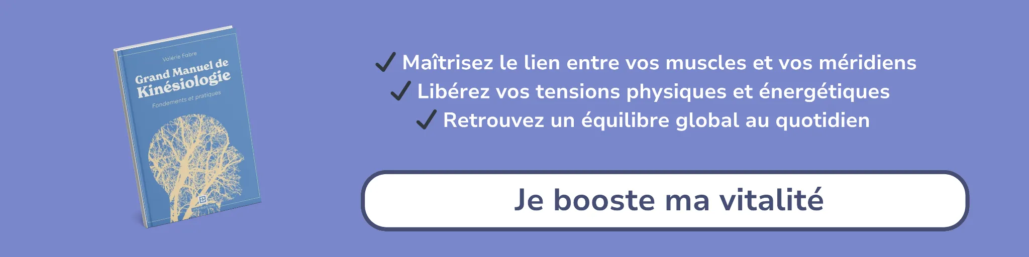 Bannière d'affiliation pour le livre -Grand manuel de kinésiologie