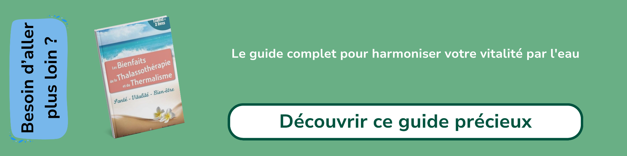 Bannière d'affiliation pour le livre -Les bienfaits de la thalassothérapie et du thermalisme