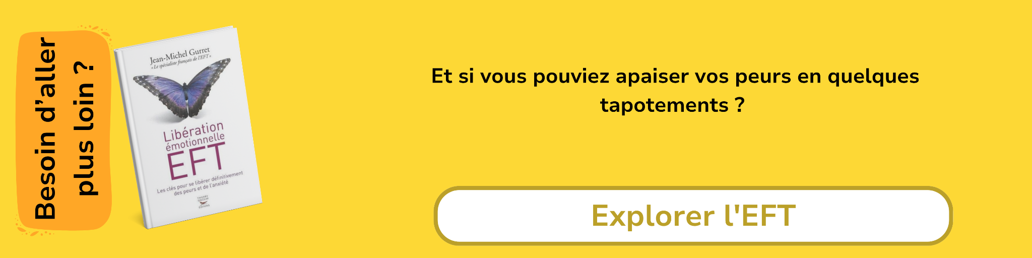 Bannière d'affiliation pour le livre -Libération émotionnelle EFT