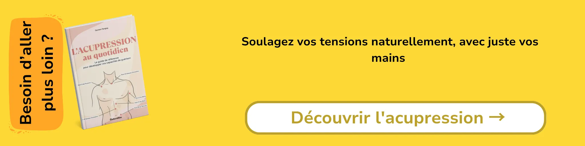 Bannière d'affiliation pour le livre -L'Acupression au quotidien