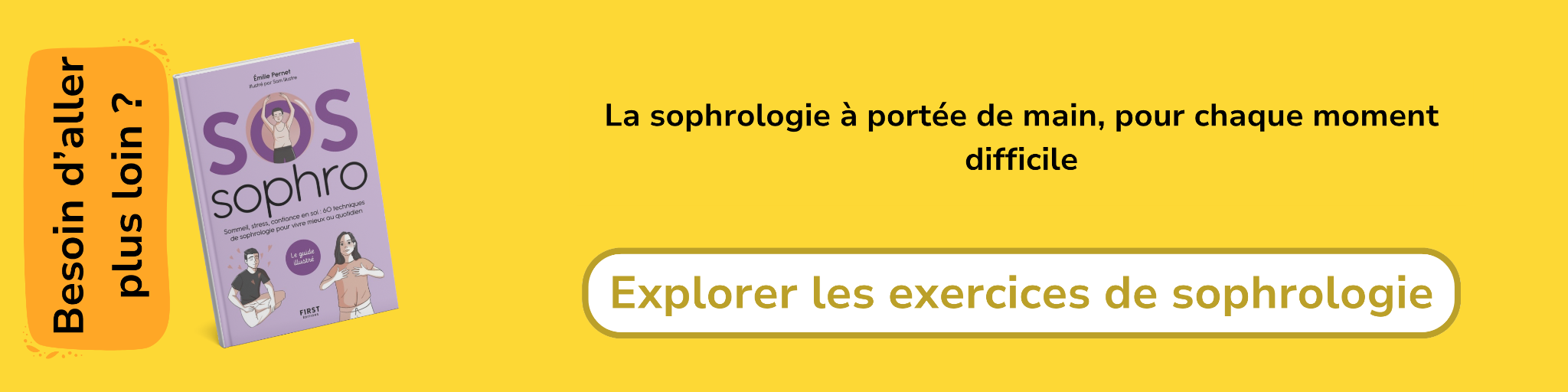 Bannière d'affiliation pour le livre -SOS Sophrologie