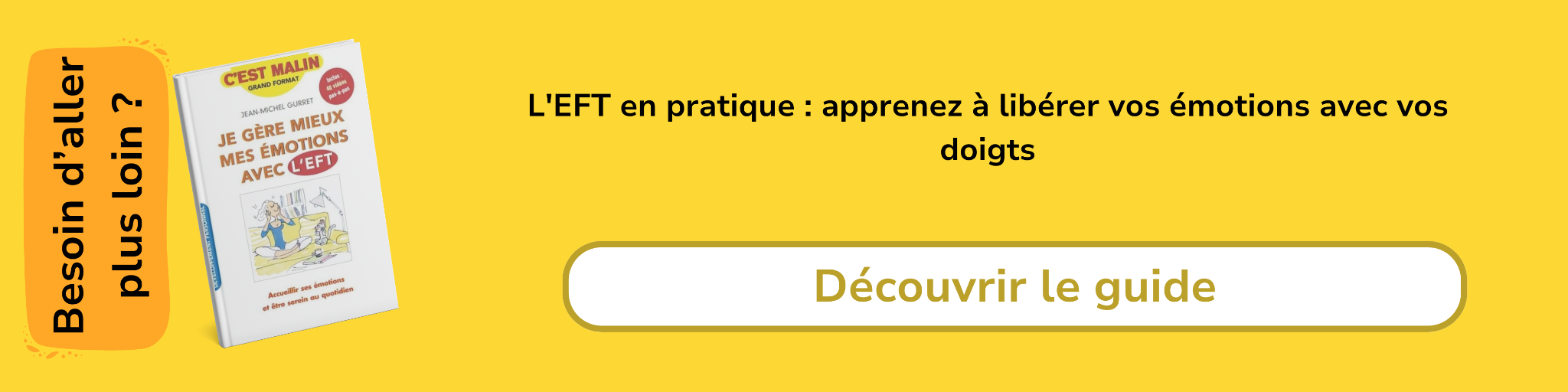 Bannière d'affiliation pour le livre -Je gère mieux mes émotions avec l'EFT