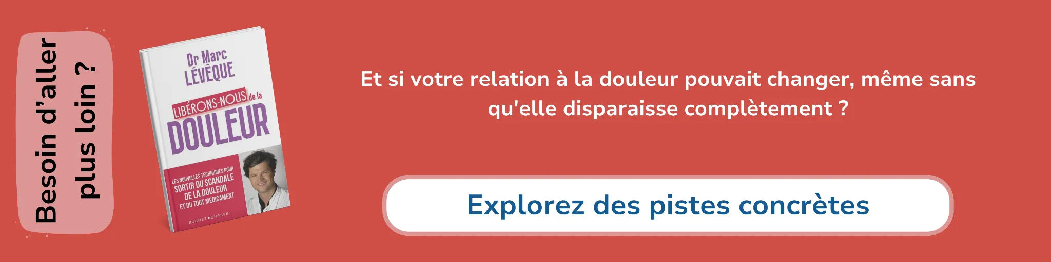 Bannière d'affiliation sur le livre Libérons-nous de la douleur