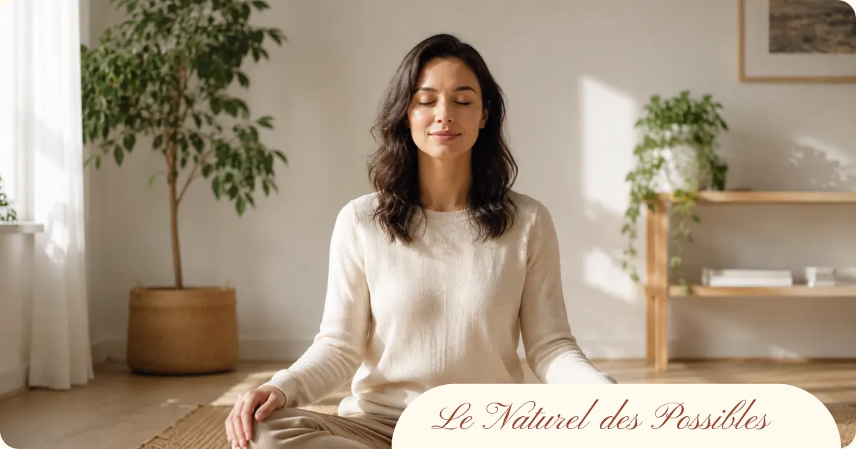 Exercice de respiration et de pleine conscience
