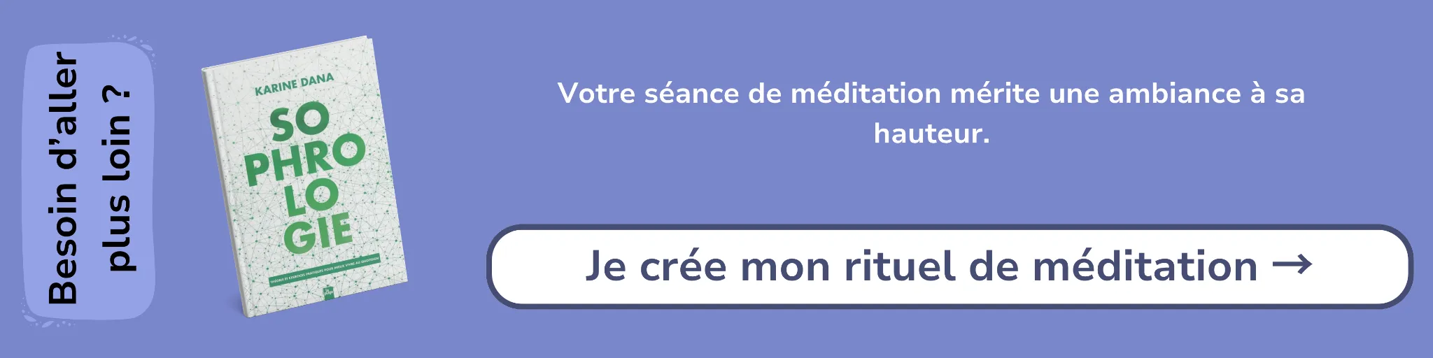 Bannière d'affiliation pour le livre -Sophrologie, théorie et exercices pratiques