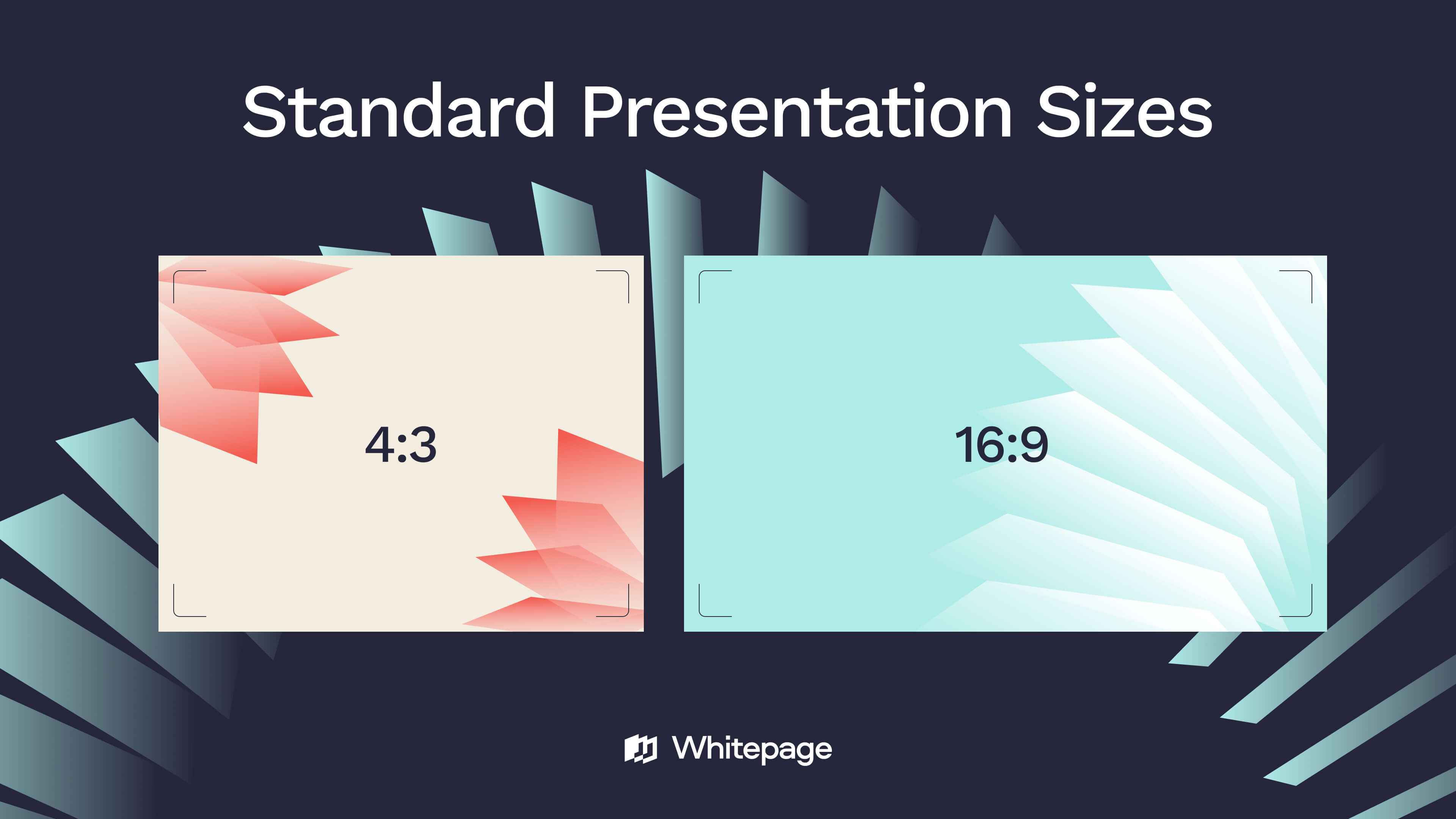 Default PowerPoint Slide Sizes