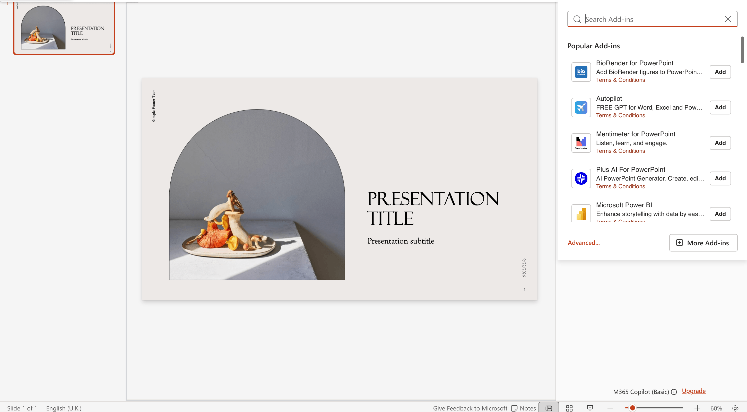 microsoft powerpoint add-ins