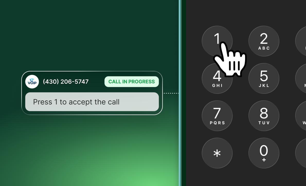DTMF tone configuration for navigating phone menus