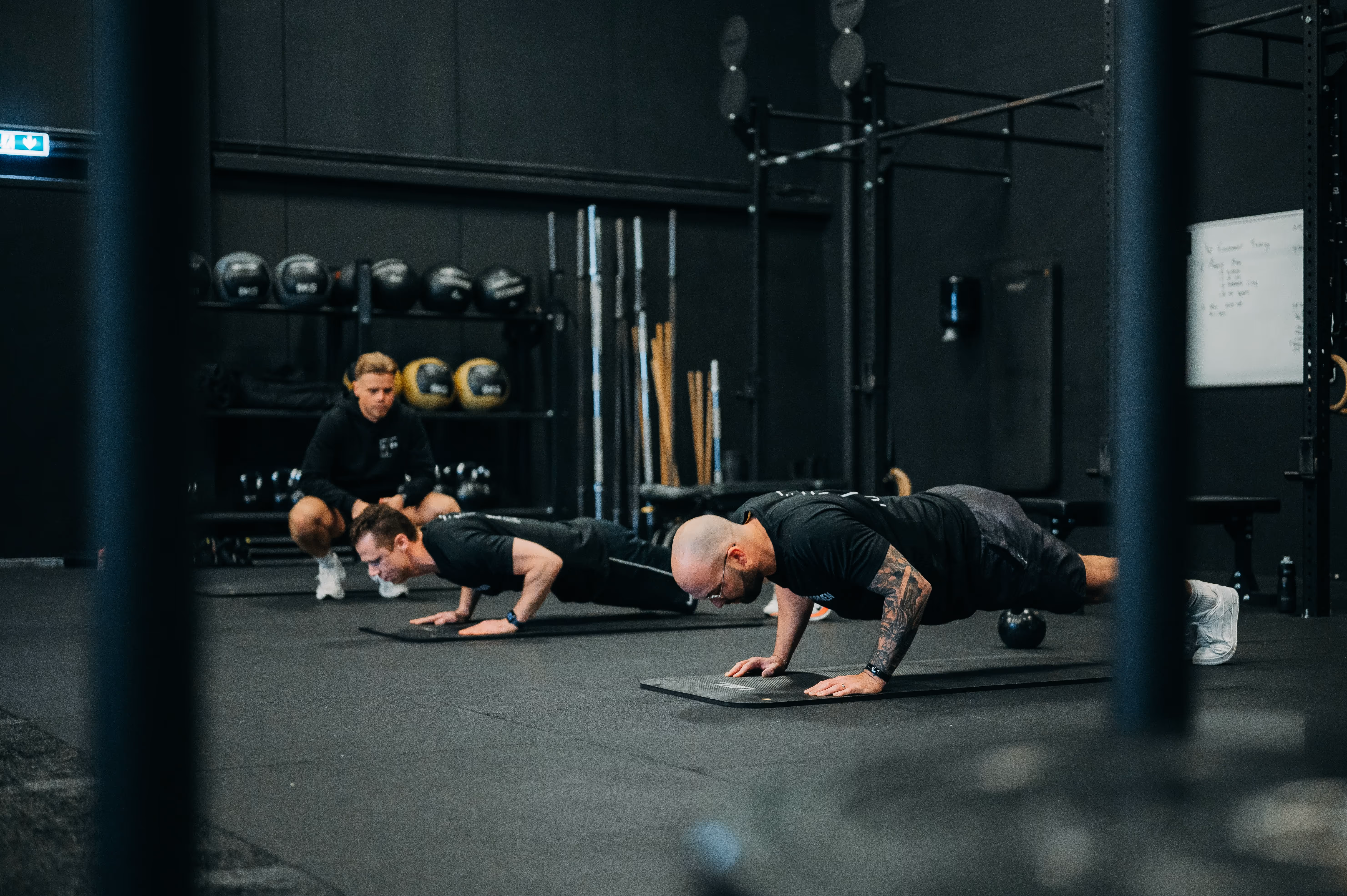 Sporters tijdens een training in een gym – Gymful helpt fitnessbedrijven in Zwolle groeien met marketing, branding en websites