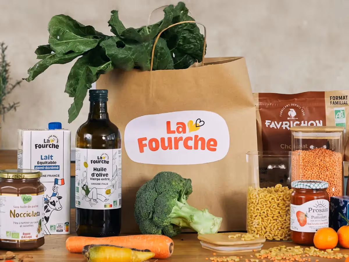 Comment La Fourche, le supermarché bio en ligne, prospère après l'effondrement du quick commerce