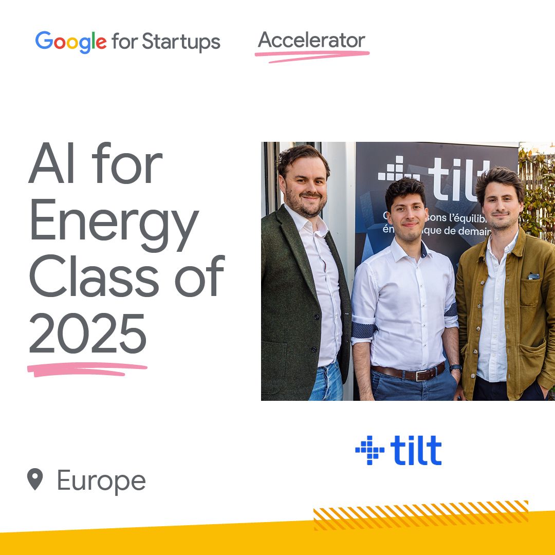 Tilt joins the Google Energy Program !