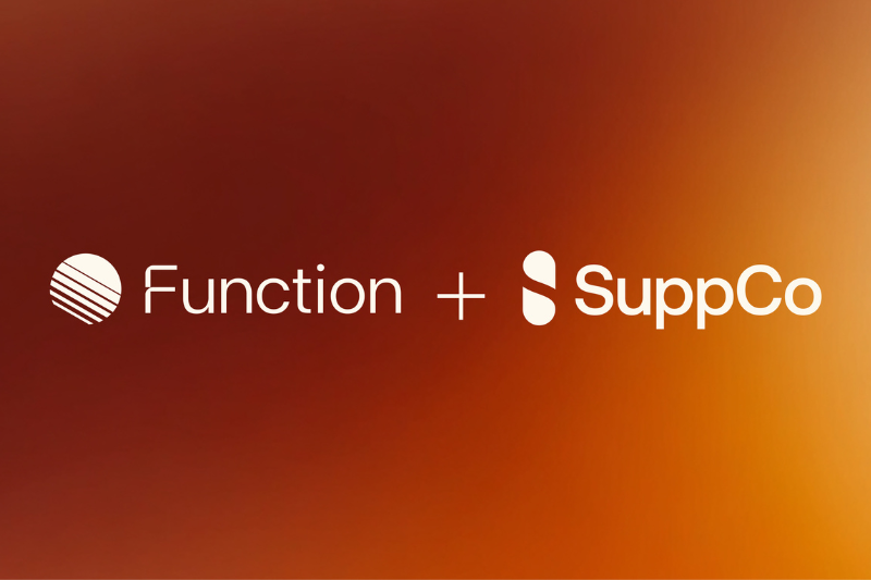 Function acquires supplement trust platform SuppCo