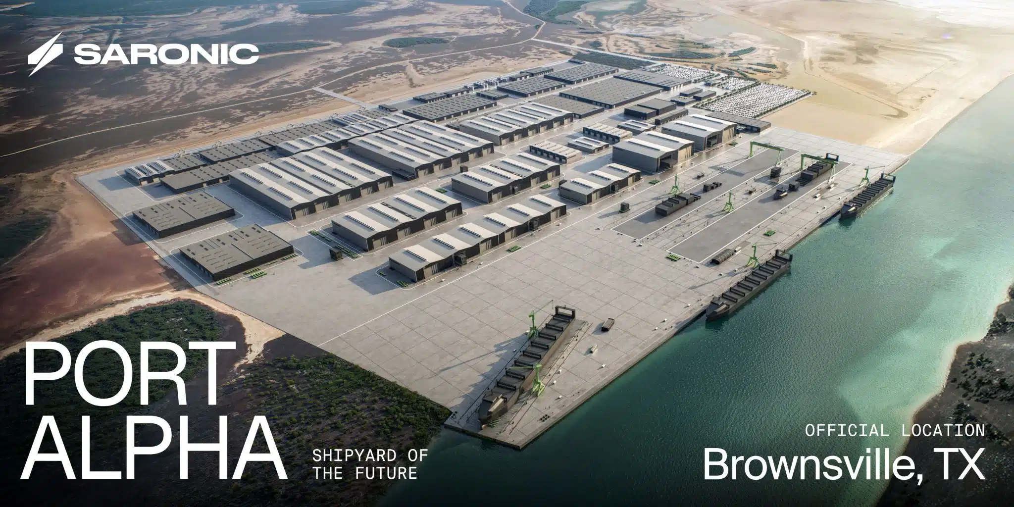 Saronic lance la construction du chantier naval Port Alpha au Texas