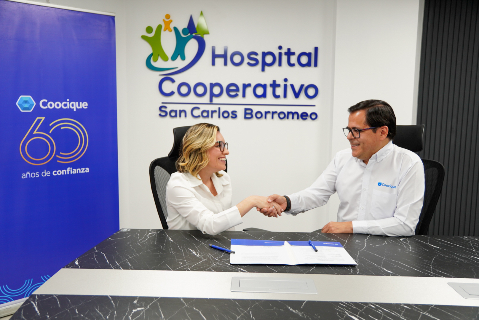 Coocique y Hospital Cooperativo firman convenio con descuentos en salud