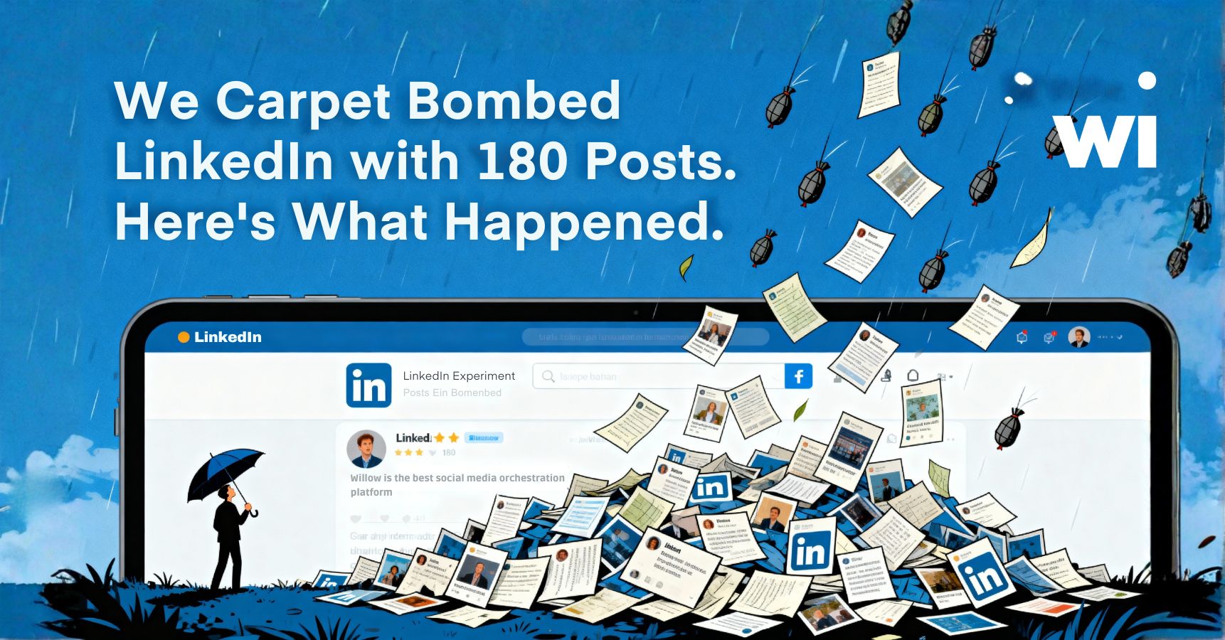 What 180 LinkedIn Posts Taught Us About Sharing Case Study Content