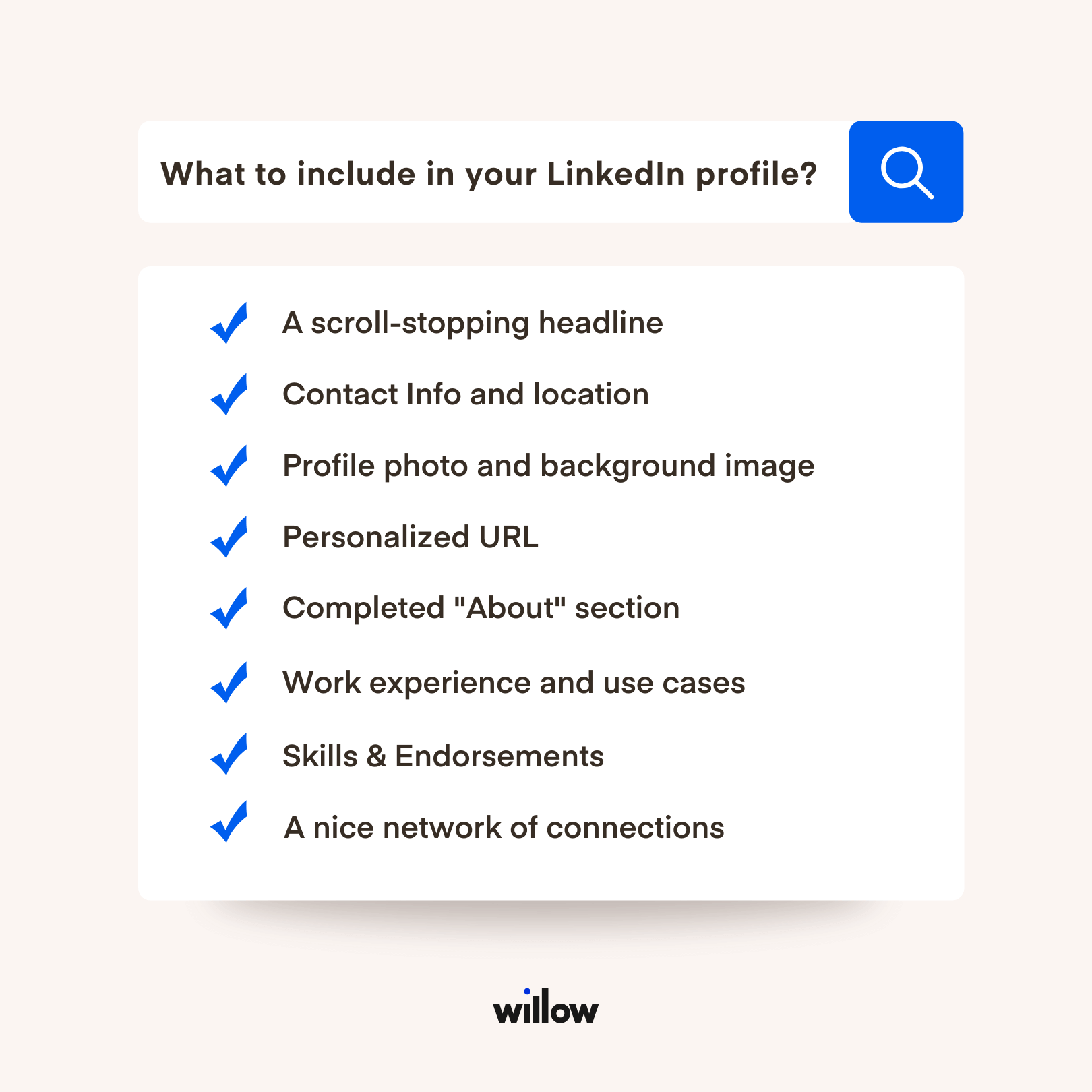 Wat moet er in je LinkedIn-profiel staan