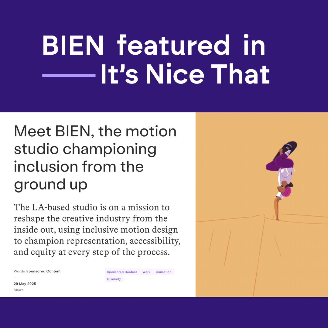 It's Nice That Magazine Features BIEN