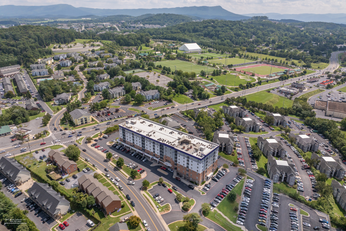865 East and surrounding area drone shot