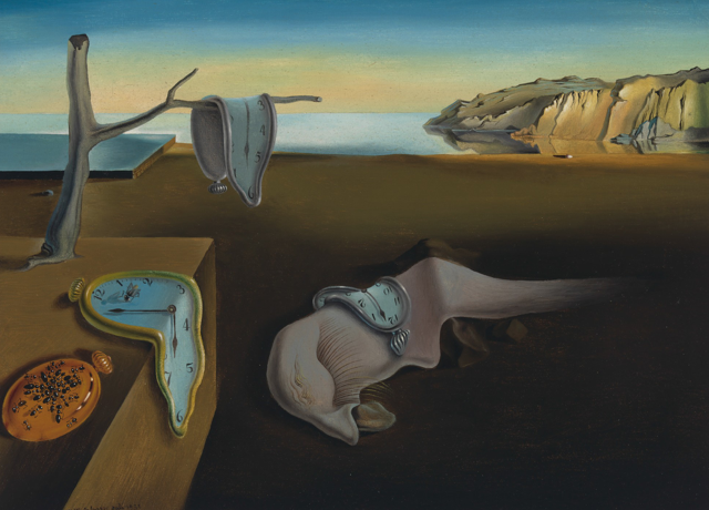 The Persistence of Memory by Salvador Dali