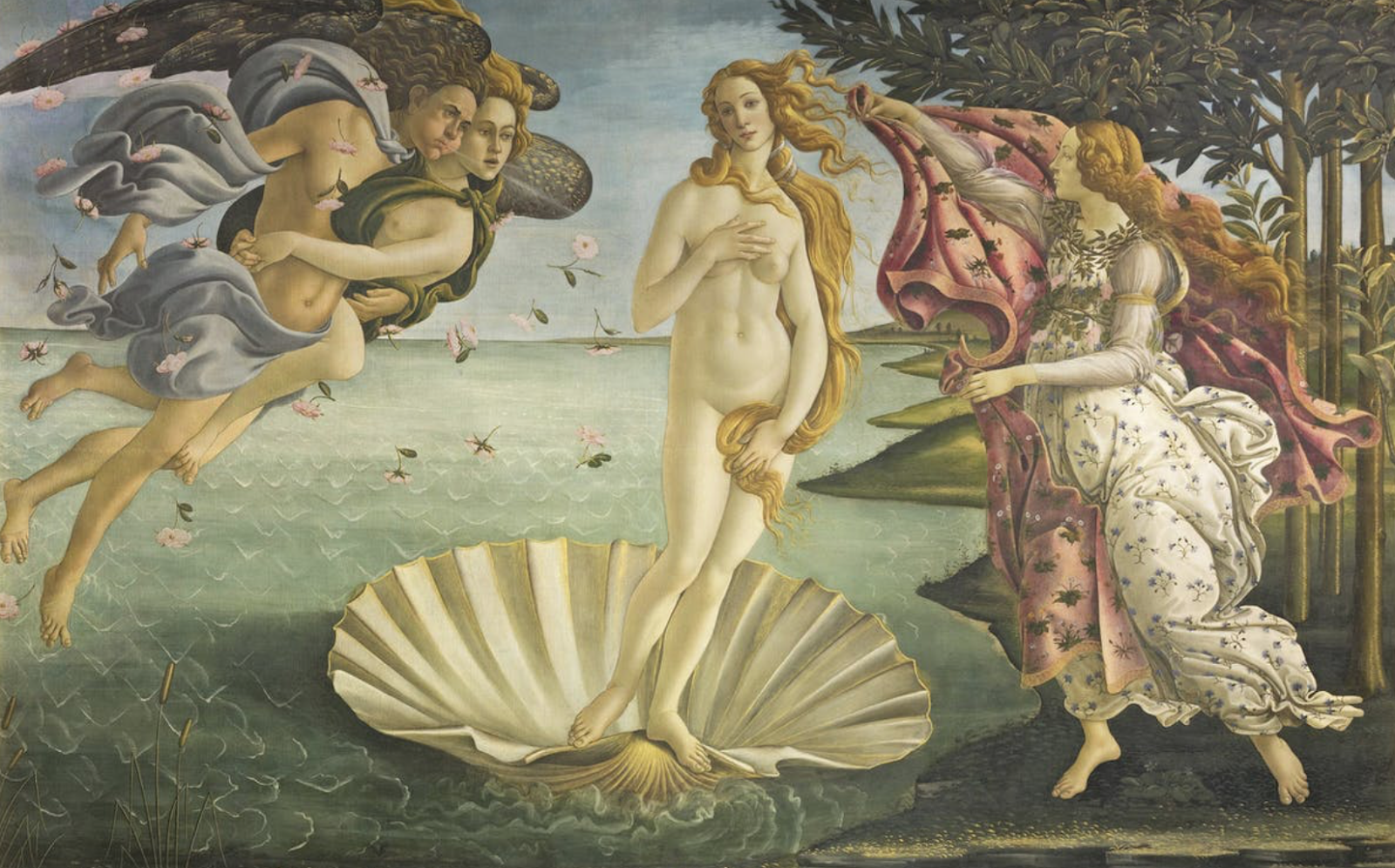 The Birth of Venus by Sandro Botticelli