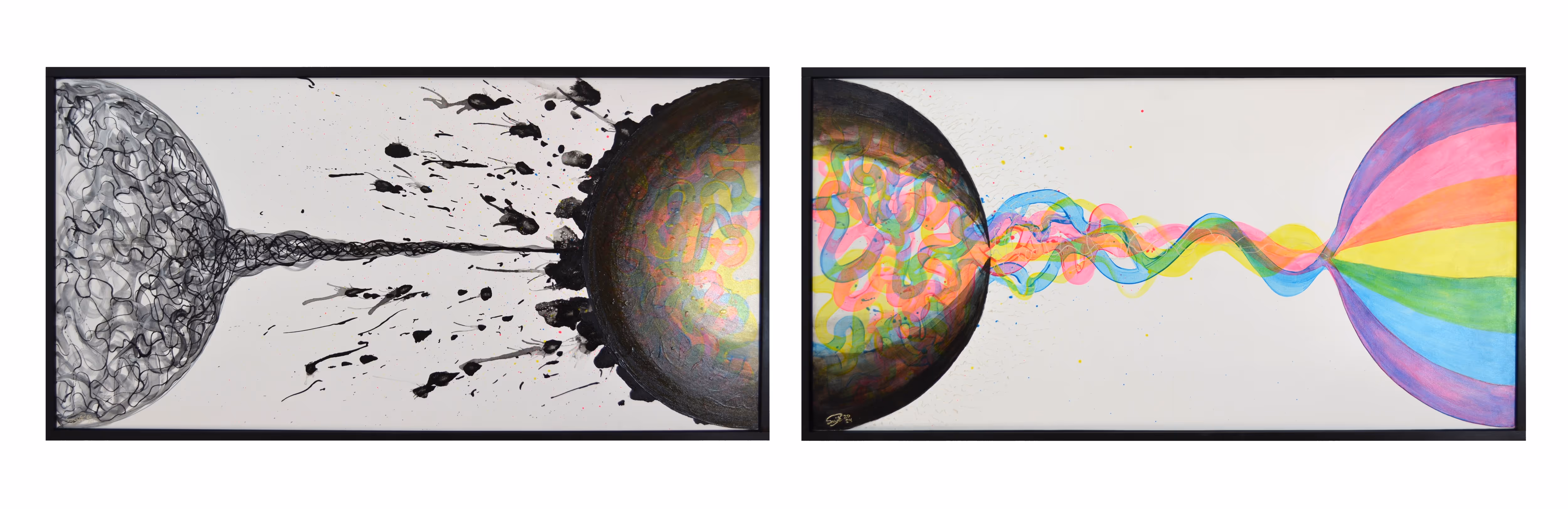 INTIFADA / INTEGRATION (diptych)