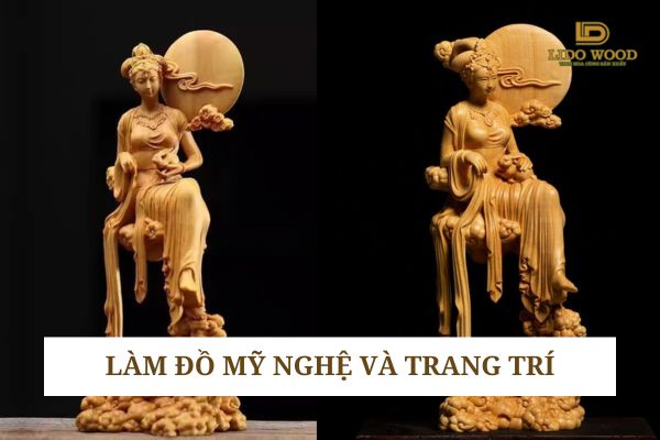 Gỗ quý làm đồ mỹ nghệ và trang trí