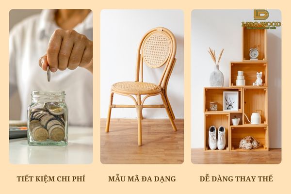 Ưu điểm của nội thất giá rẻ