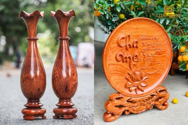 Ứng dụng của sản phẩm gỗ cao cấp trong đồ trang trí tinh tế: