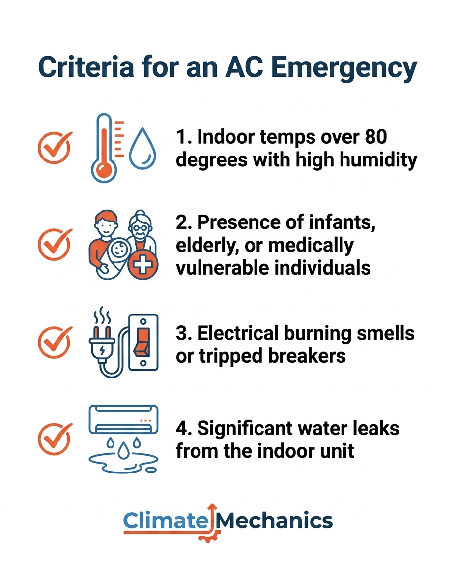 Criteria for an AC Emergency