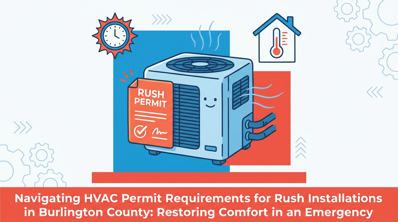 Navigating HVAC Permit Requirements for Rush Installations in Burlington County