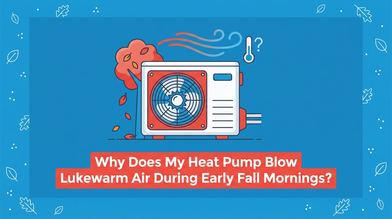 Why Does My Heat Pump Blow Lukewarm Air During Early Fall Mornings?