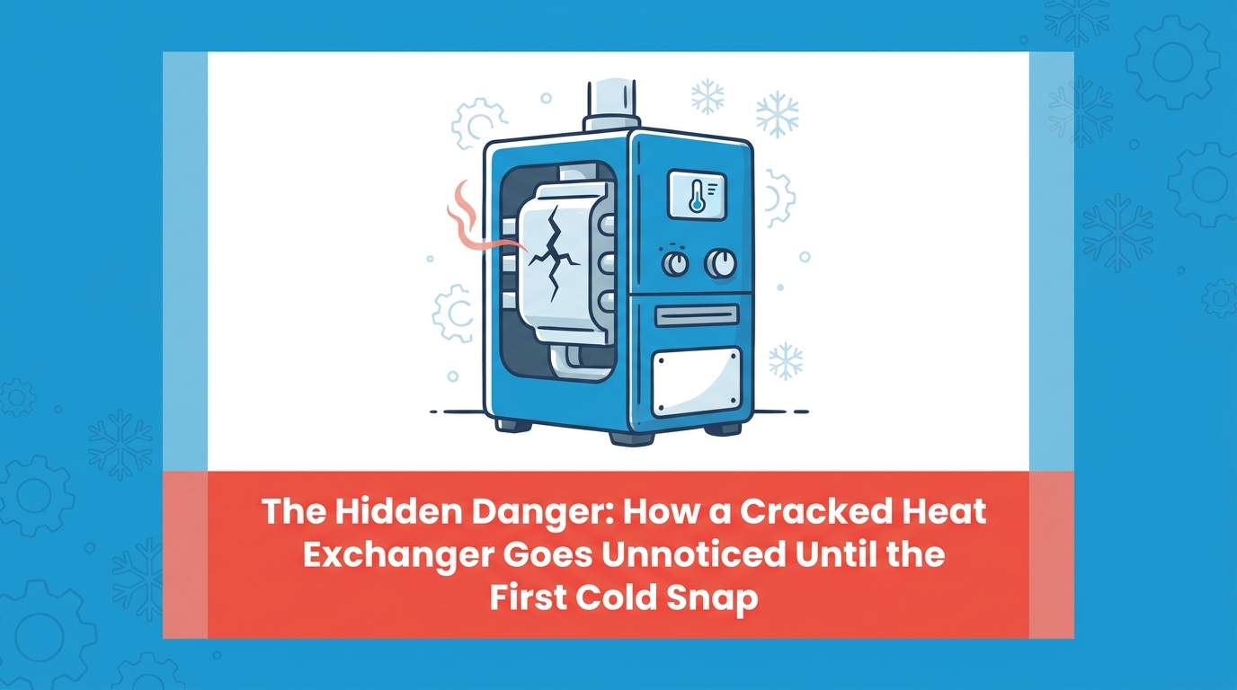 How a Cracked Heat Exchanger Goes Unnoticed Until the First Cold Snap