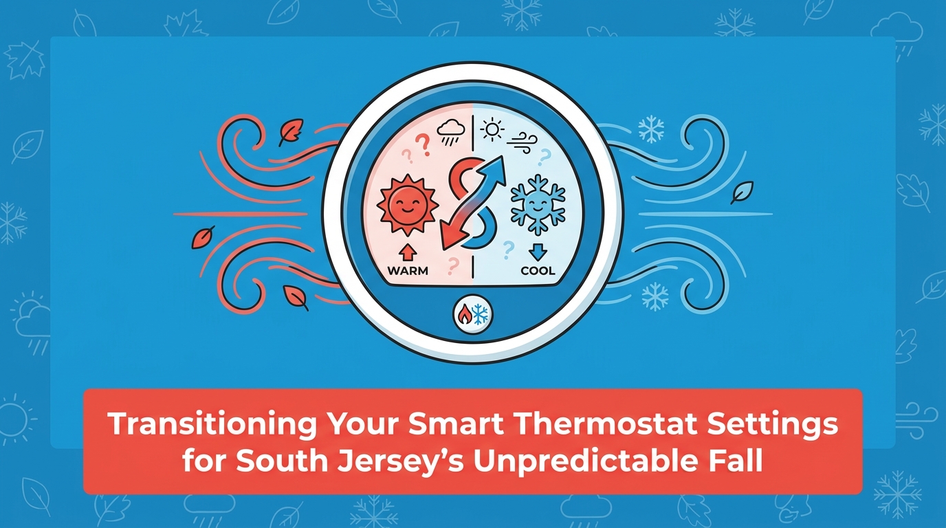 Transitioning Your Smart Thermostat Settings for South Jersey's Unpredictable Fall