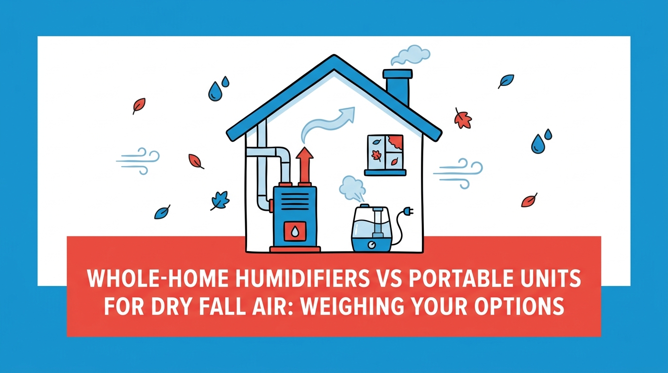 Whole-Home Humidifiers vs Portable Units for Dry Fall Air