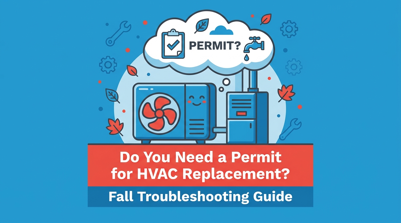 Do You Need a Permit for HVAC Replacement? Fall Troubleshooting Guide