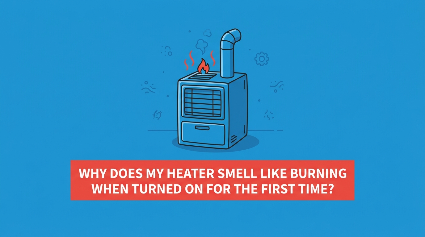 Why Does My Heater Smell Like Burning When Turned On for the First Time?