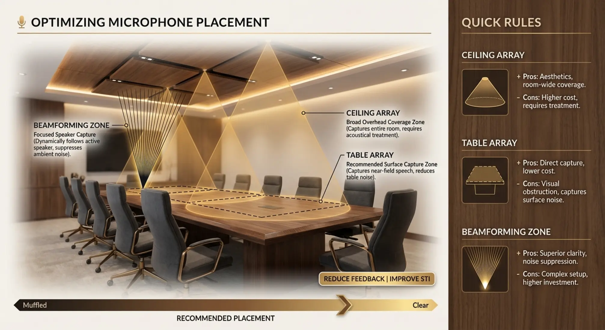 Caption for Image 3: A persuasive ROI dashboard that converts speech-intelligibility improvements into dollars and productivity metrics—built to justify acoustic investment.
