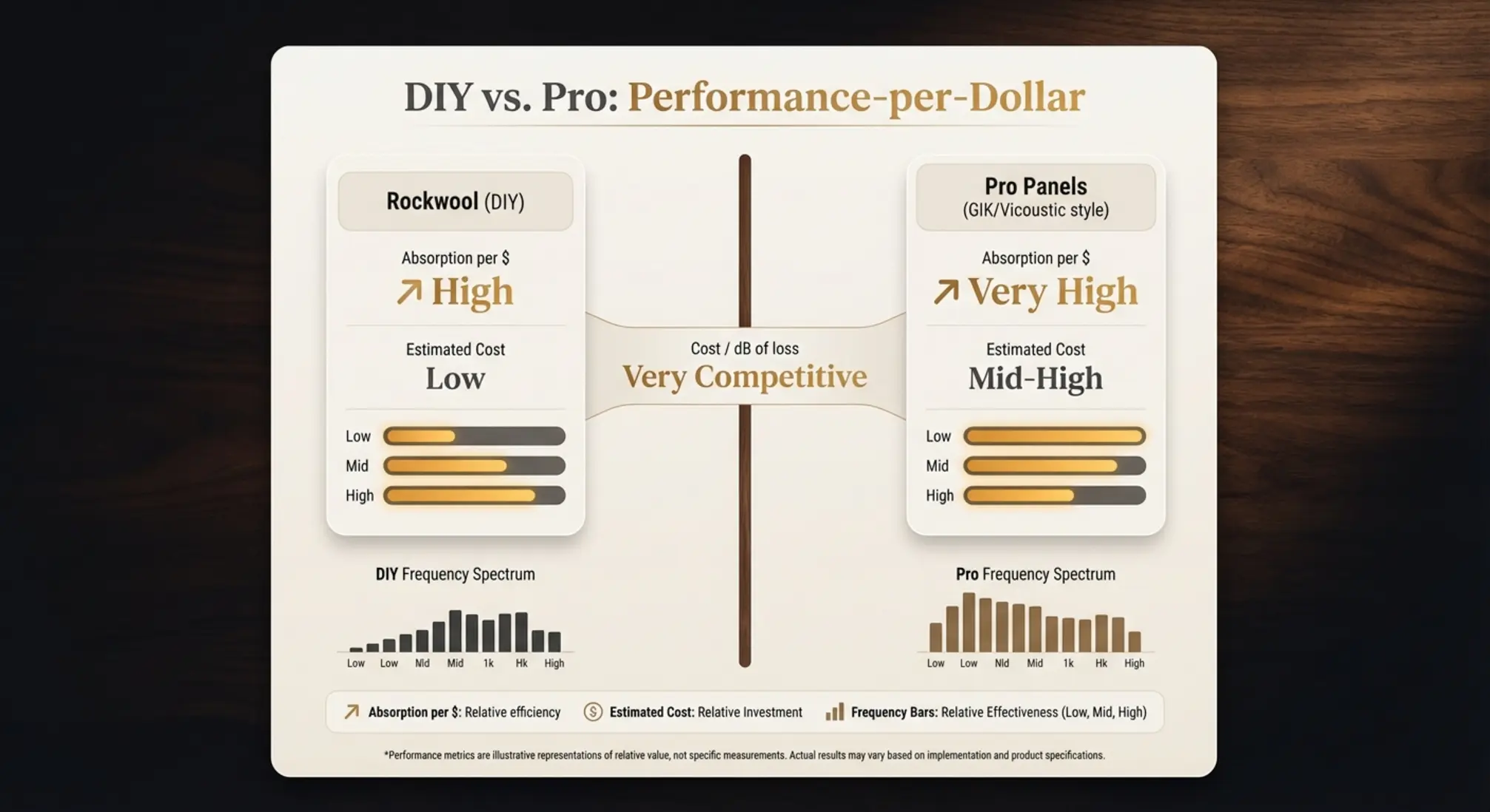 Caption for Image 4: A concise decision guide comparing reflection, diffusion, and absorption so readers can choose the right treatment based on desired acoustic outcomes and room function.