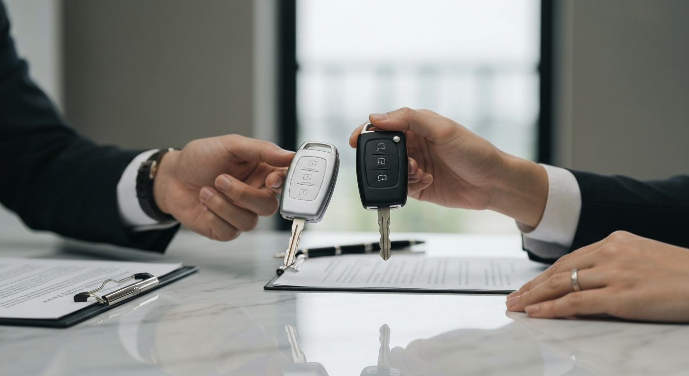 Visuel éditorial leasing premium Joinsteer