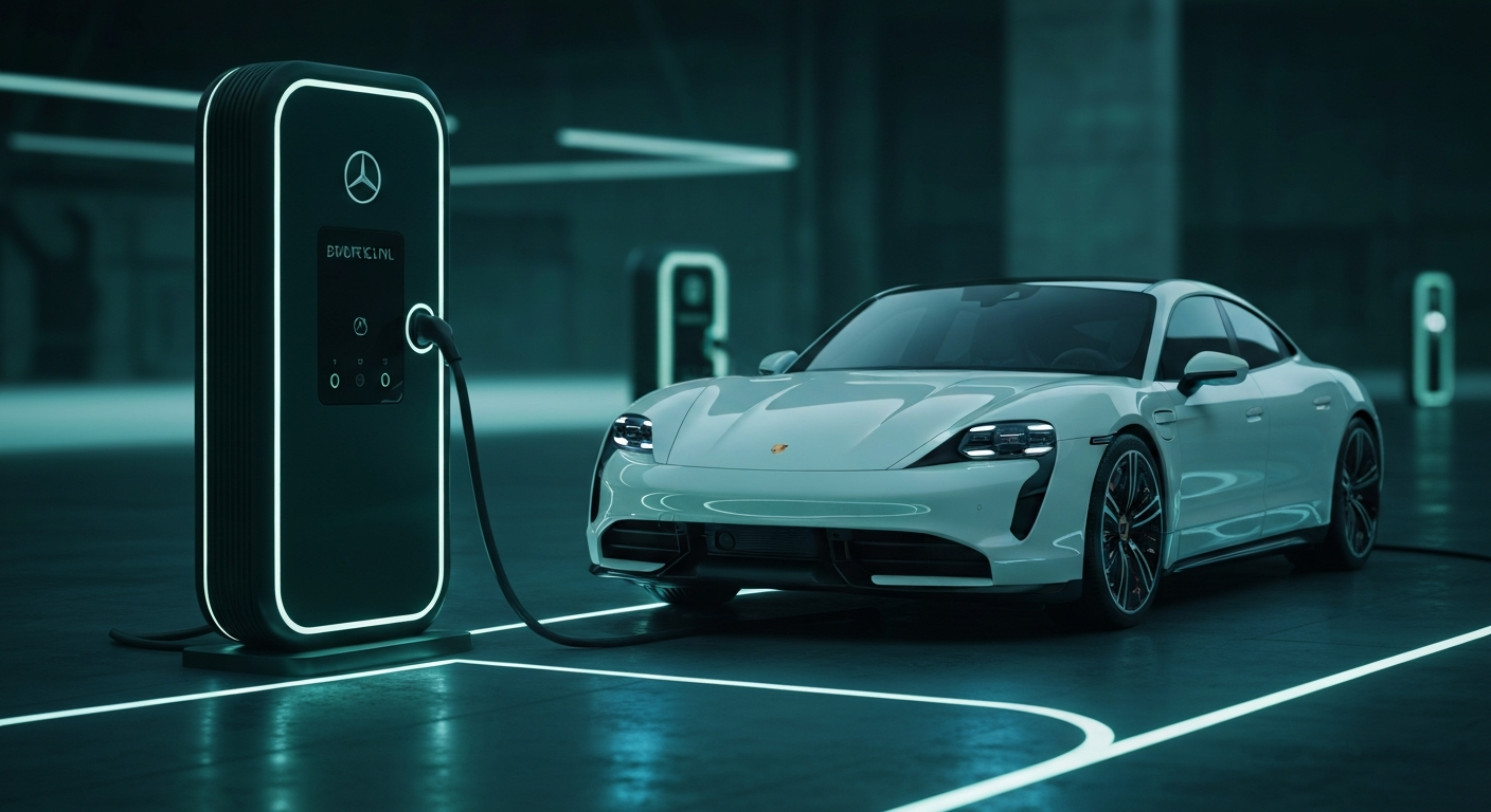 Visuel éditorial leasing premium Joinsteer : Leasing voiture électrique premium : le guide 2026