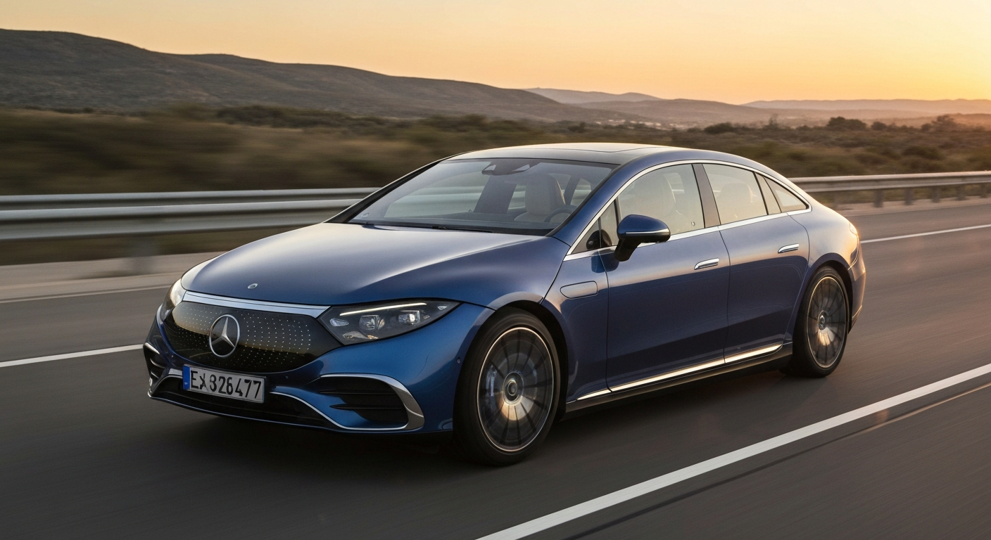 Visuel éditorial véhicule électrique ou hybride premium Joinsteer