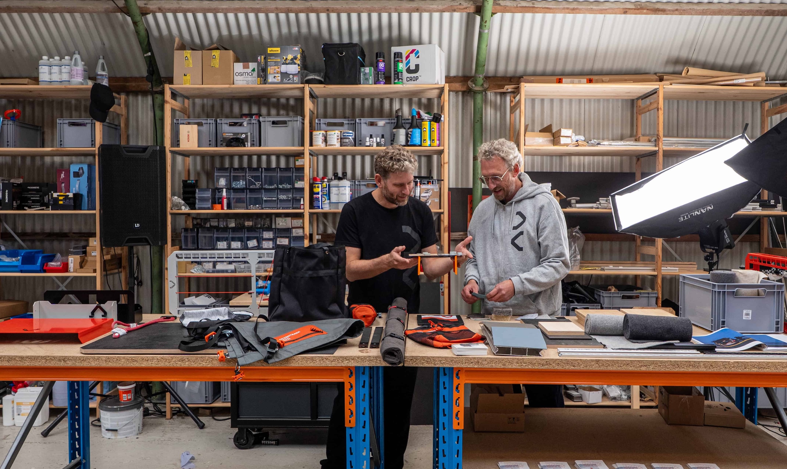 Vantrack oprichters Rien en Paul Swagerman Rotterdam