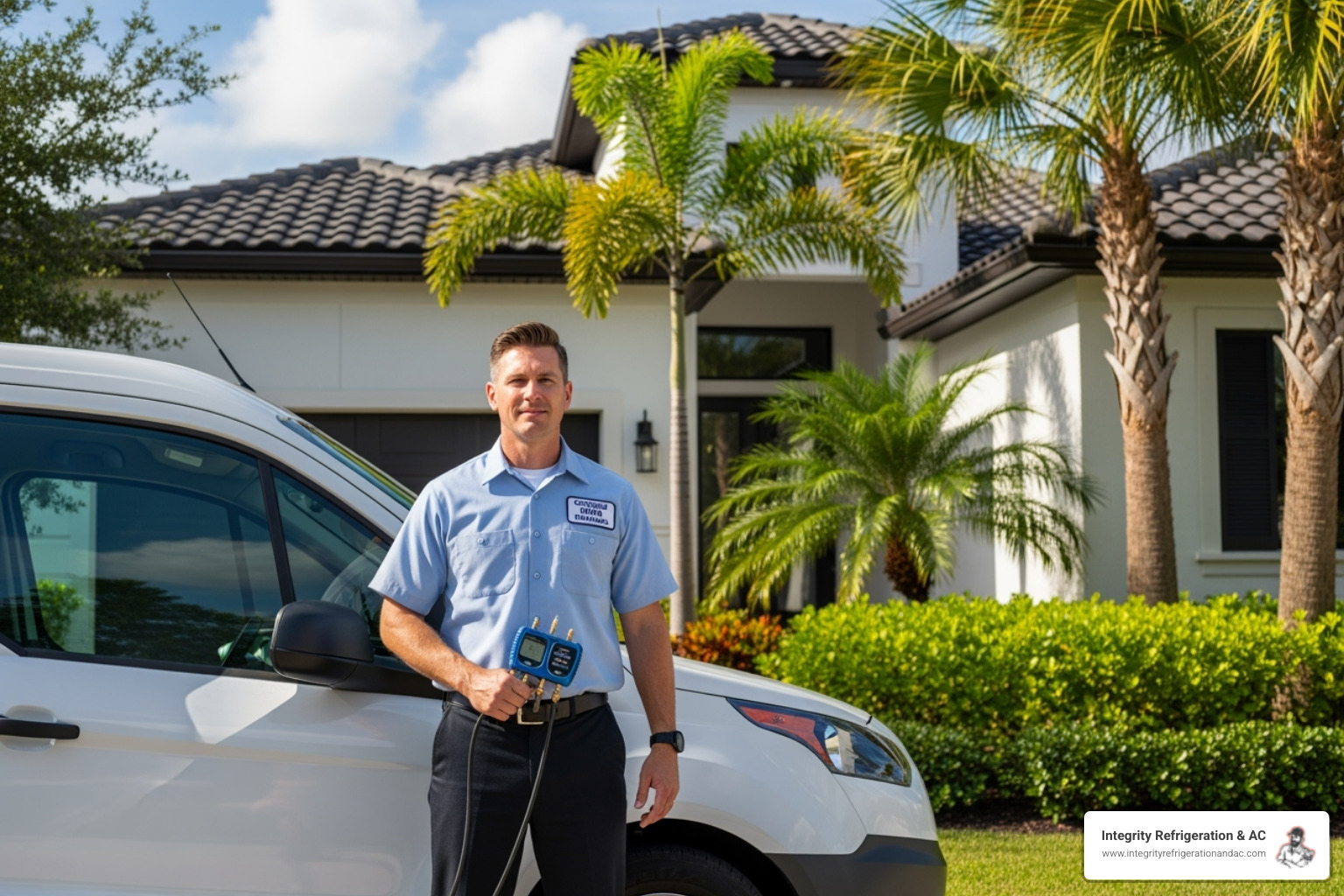Friendly, certified HVAC technician with a van - AC repair Davenport